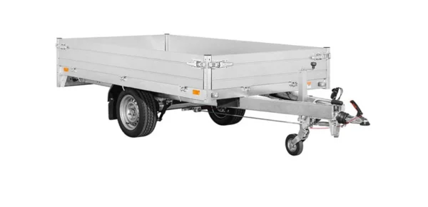 SARIS PL 256 150 1500 Flatbed Trailer – 1 braked axle