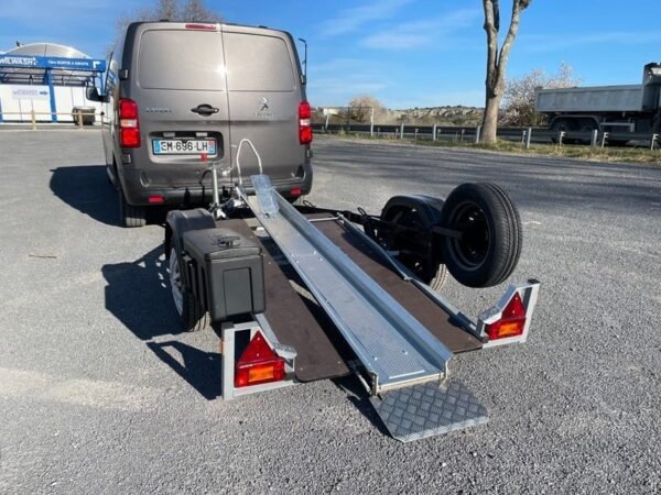 Type-Top RGW 600 motorcycle trailer – Length 2.50 m
