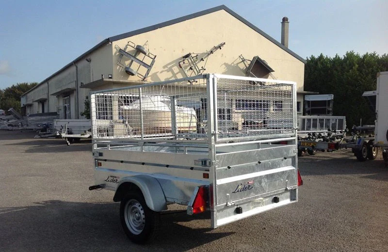 Heavy-duty LIDER trailer – 1 axle – GVWR 750 kg - Image 4