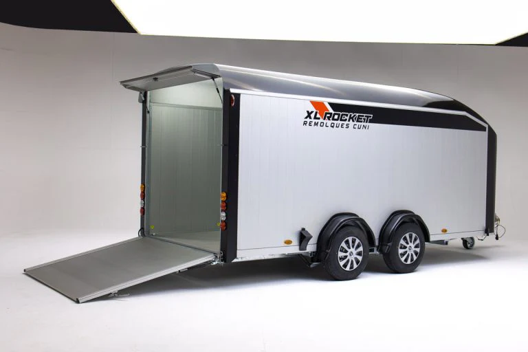CUNI ONNE ROCKET XL enclosed aluminum & fiberglass trailer - Image 5